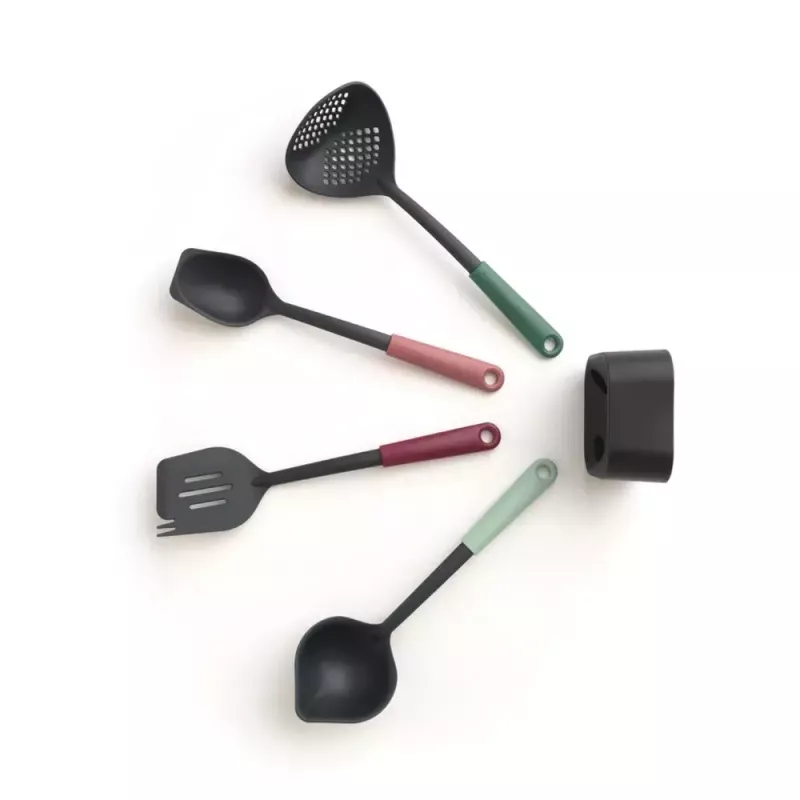 Brabantia Tasty+ 5 tk Must Roheline Punane Kuumakindel 220°C