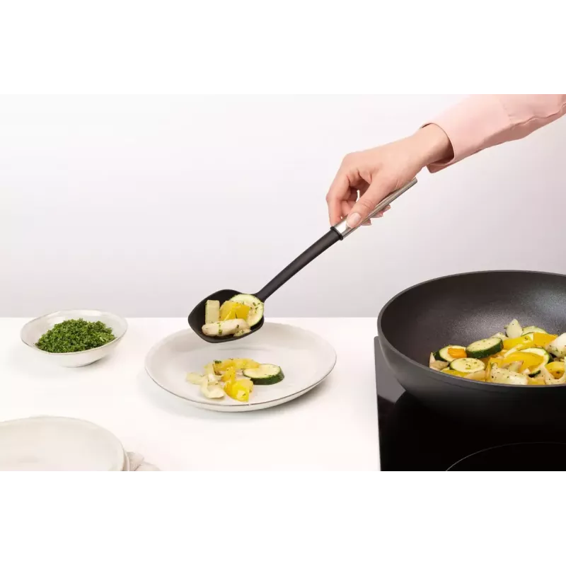 Köögiriistakomplekt Brabantia 260285 4 tk Must Satiinteras