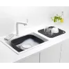 Nõudepesunõu Brabantia 302664 ristkülikukujuline hall 374x344x161 mm