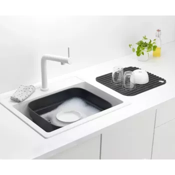 Nõudepesunõu Brabantia 302664 ristkülikukujuline hall 374x344x161 mm
