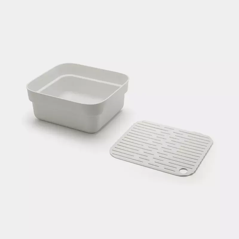 Nõudepesunõu Brabantia 302688 Hall Ristkülikukujuline 374x344x161 mm