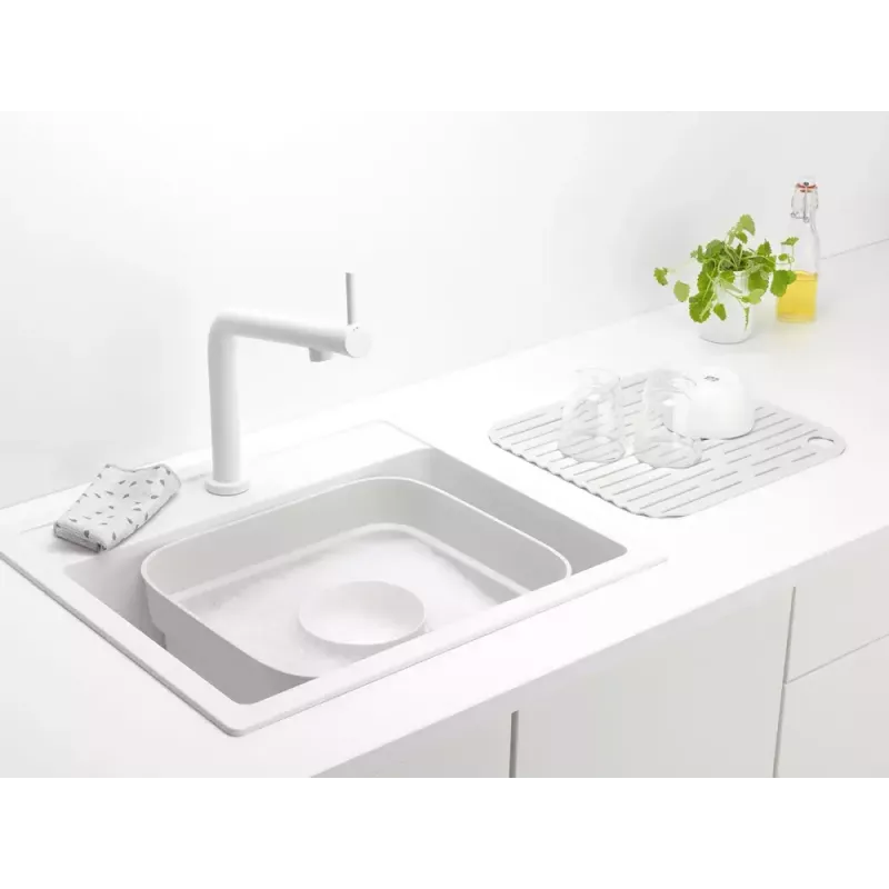 Nõudepesunõu Brabantia 302688 Hall Ristkülikukujuline 374x344x161 mm