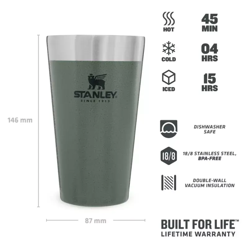 Termokruus STANLEY Stacking Tumbler 0,47 L roheline