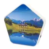 Helimasin Olympia Sounds of Nature, valge, kompaktsed mõõtmed 135×30×130 mm