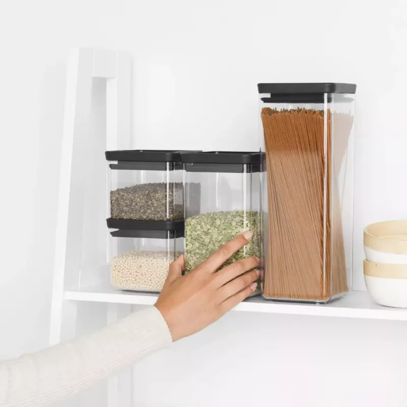 Jar Square plastik Brabantia Tasty+
