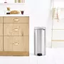 Pedal Bin Brabantia newIcon Round Brushed steel Diameter 30 cm