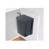 Brabantia 10L must prügikast laiusega 260mm sügavusega 210mm kõrgusega 330mm