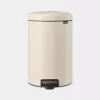 Brabantia NewIcon 20 L ümmargune beež jäätmekorv