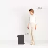 Brabantia NewIcon 20 L ümmargune beež jäätmekorv