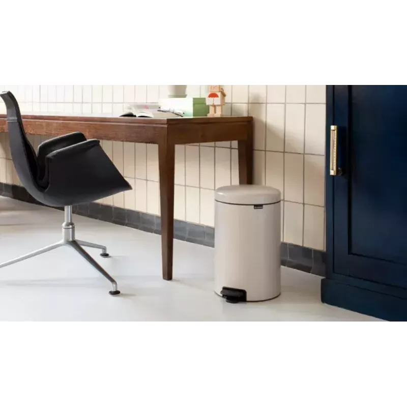 Brabantia NewIcon 20 L ümmargune beež jäätmekorv