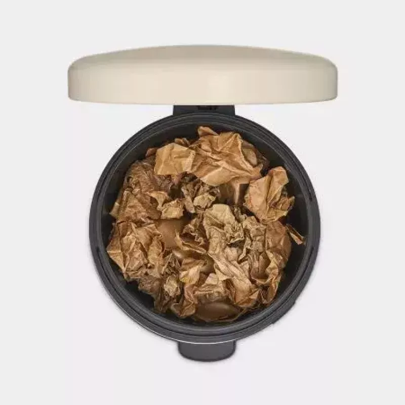Brabantia NewIcon 20 L ümmargune beež jäätmekorv