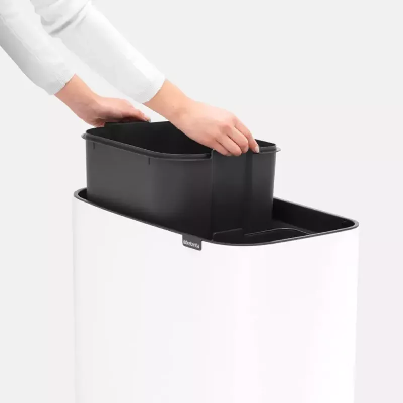 Prügikast Brabantia 313547 34L Ristkülikukujuline Plastik Valge