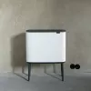 Prügikast Brabantia 313547 34L Ristkülikukujuline Plastik Valge