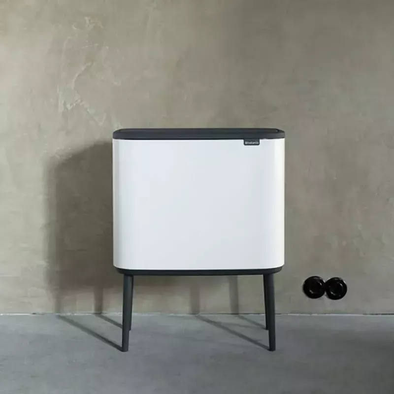 Prügikast Brabantia 313547 34L Ristkülikukujuline Plastik Valge