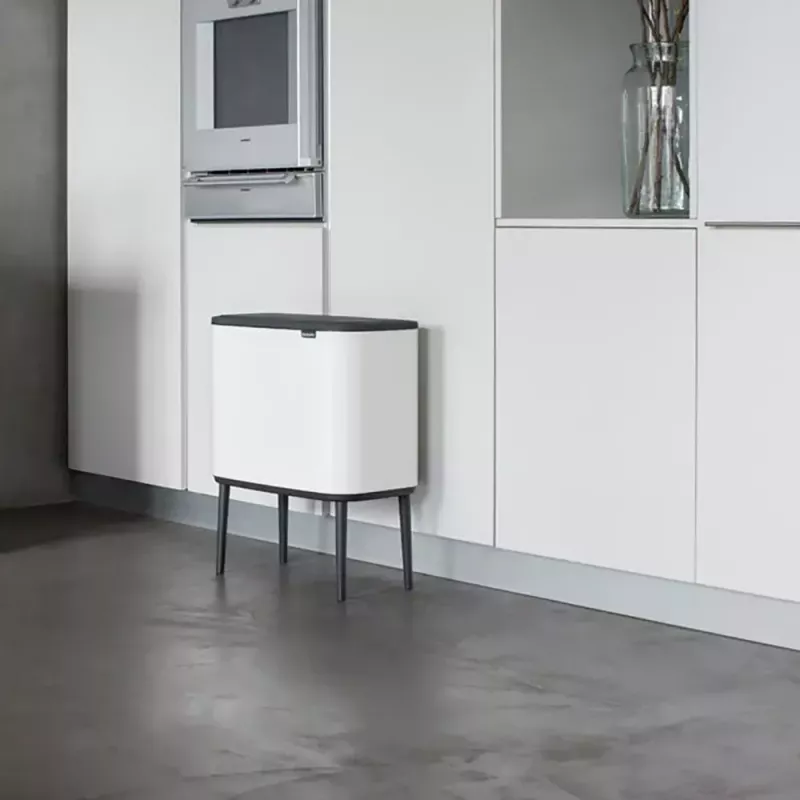Prügikast Brabantia 313547 34L Ristkülikukujuline Plastik Valge