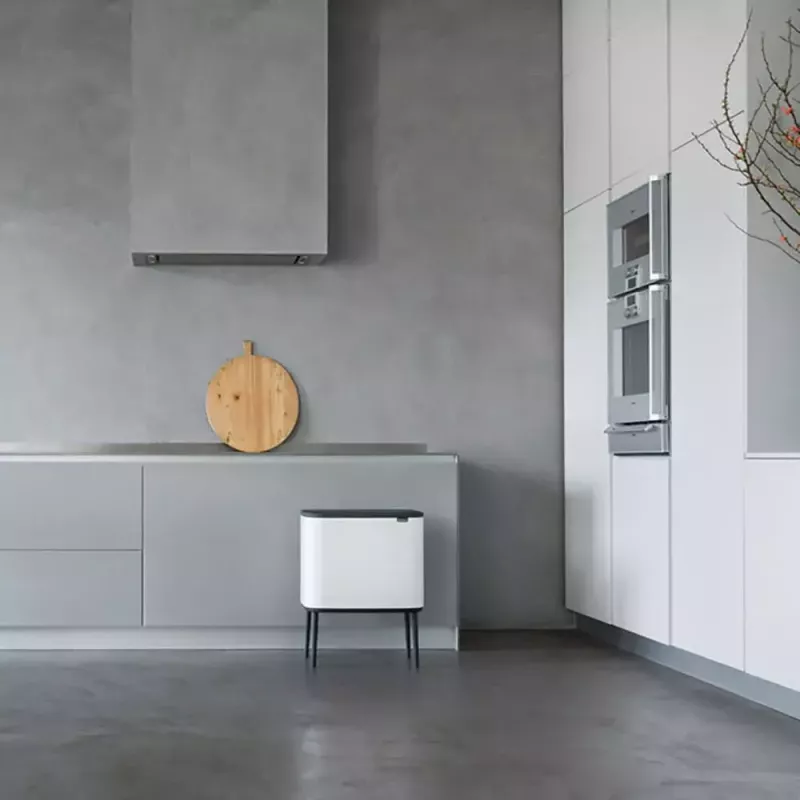Prügikast Brabantia 313547 34L Ristkülikukujuline Plastik Valge