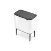 Prügikast Brabantia 313547 34L Ristkülikukujuline Plastik Valge