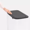 Prügikast Brabantia 313547 34L Ristkülikukujuline Plastik Valge