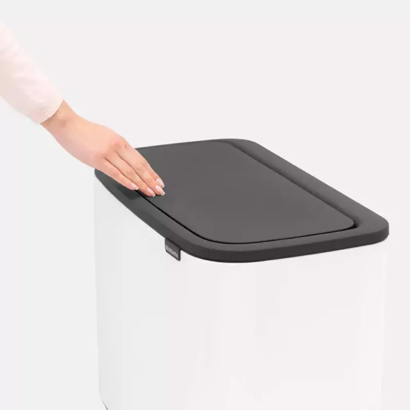 Prügikast Brabantia 313547 34L Ristkülikukujuline Plastik Valge