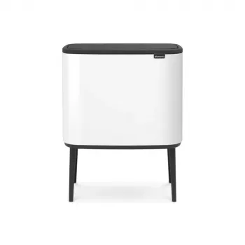 Prügikast Brabantia 313547 34L Ristkülikukujuline Plastik Valge
