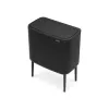 Prügikast Brabantia 316067 33L Ristkülikukujuline Roostevaba Teras Must