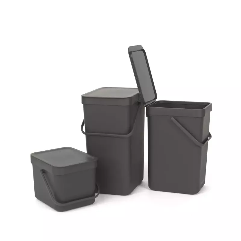 Prügikast Brabantia 109720 6L ristkülikukujuline hall