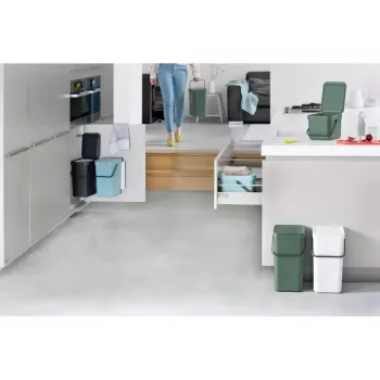 Prügikast Brabantia 129827 16L ristkülikukujuline plastikust roheline