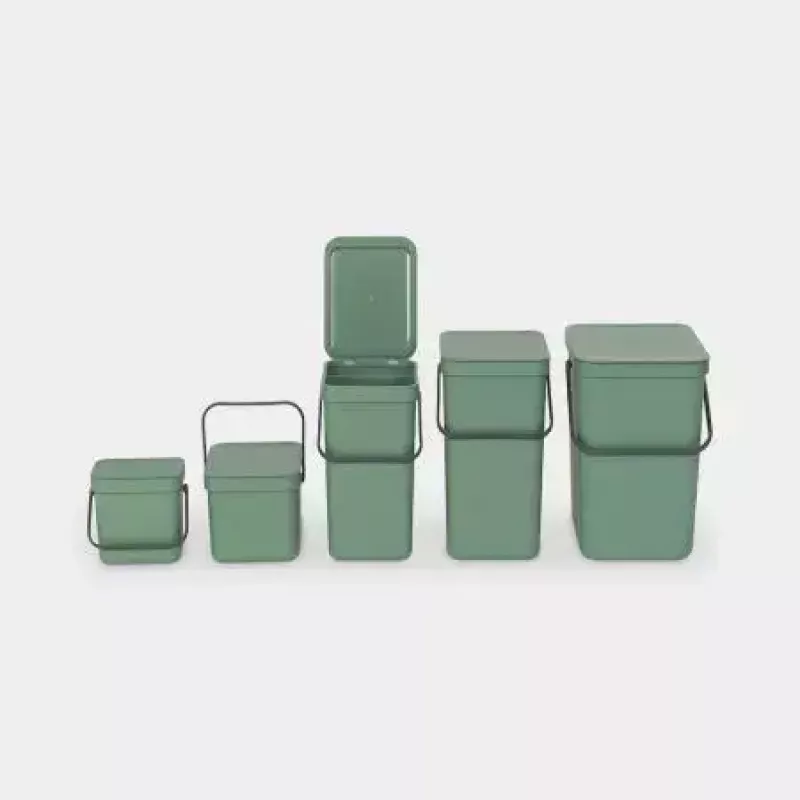 Prügikast Brabantia 129827 16L ristkülikukujuline plastikust roheline