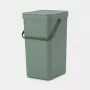 Prügikast Brabantia 129827 16L ristkülikukujuline plastikust roheline