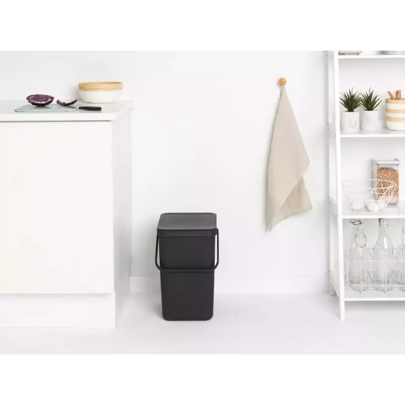 Prügikast Brabantia 129940 25L ristkülikukujuline plastikust hall