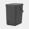 Prügikast Brabantia 129940 25L ristkülikukujuline plastikust hall