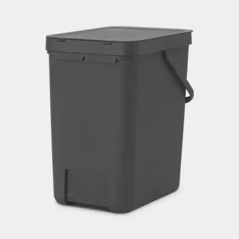 Prügikast Brabantia 129940 25L ristkülikukujuline plastikust hall