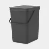 Prügikast Brabantia 129940 25L ristkülikukujuline plastikust hall