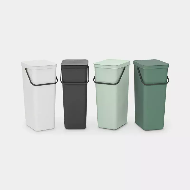 Brabantia Sort & Go 40 L roheline jäätmekast 267x341x620 mm