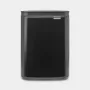 Prügikast Brabantia Bo 4 L ristkülikukujuline, teraskorpus, must, 200×172×272 mm