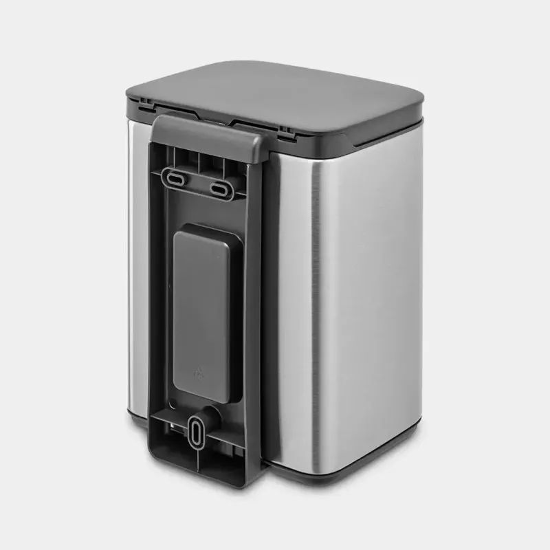 Waste Bin Brabantia Bo 4 L Rectangular Steel Must 22 28 49