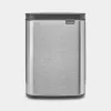 Waste Bin Brabantia Bo 4 L Rectangular Steel Must 22 28 49