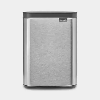 Waste Bin Brabantia Bo 4 L Rectangular Steel Must 22 28 49