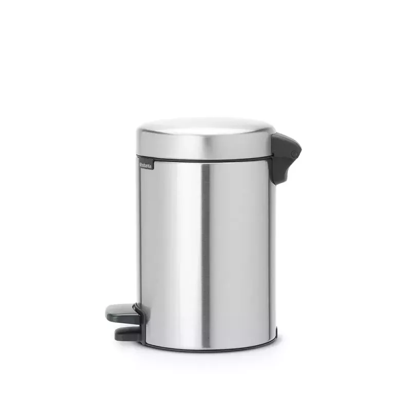 Pedal Bin Brabantia newIcon Round Brushed steel