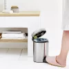 Pedal Bin Brabantia newIcon Round Brushed steel
