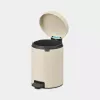 Brabantia NewIcon 5 L ümmargune beež prügikast