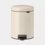 Brabantia NewIcon 5 L ümmargune beež prügikast