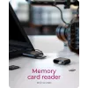 ICY BOX 2-in-1 Card Reader via USB Type-A & USB USB-C Interface