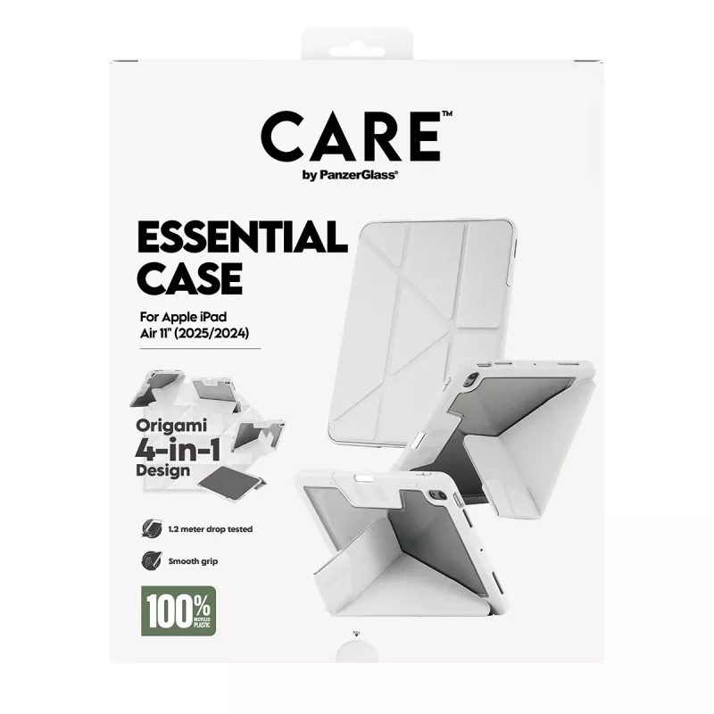 PanzerGlass CARE™ Essential Case, helehall, iPad Air 11 tolli (2024-2026)