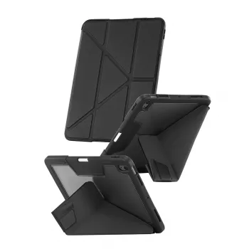 Tahvelarvuti kaitseümbris PanzerGlass TPU Essential Case CR76640 must iPad Airile