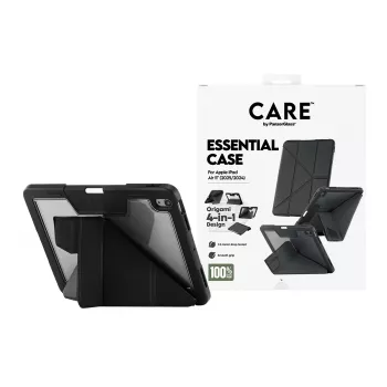 Tahvelarvuti kaitseümbris PanzerGlass TPU Essential Case CR76640 must iPad Airile
