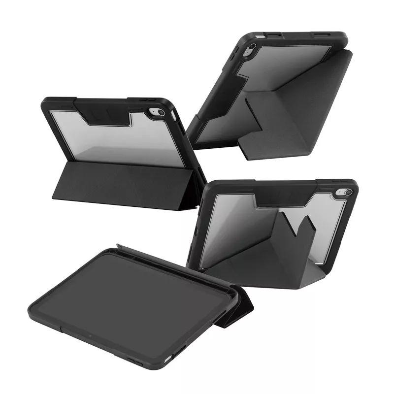 Tahvelarvuti ümbris PanzerGlass TPU Essential Case iPad 11 (2025) jaoks — Must