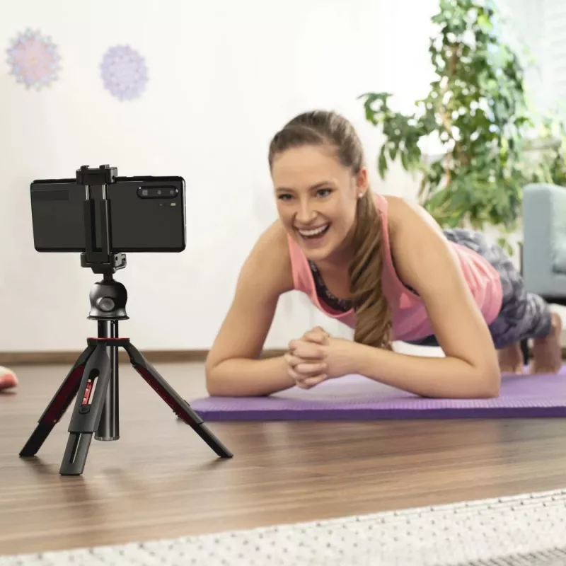 Statiiv HAMA Solid 80 Ball Bluetooth-päästikuga – HAMA Solid 80 kuulpeaga statiiv