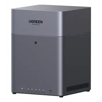 UGREEN NAS DH4300 Plus 4-kohaline 120TB 2.5GbE ja USB-C-ga