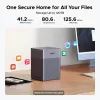 UGREEN NAS DH4300 Plus 4-kohaline 120TB 2.5GbE ja USB-C-ga